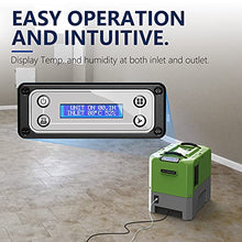 Load image into Gallery viewer, ALORAIR 180 Pint Commercial Dehumidifier with Pump for Basement Warehouse &amp; Job Sites, Large Space Crawl Space Dehumidifier for Efficient Water Damage Restoration,5 Years Warranty,Green
