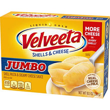 Load image into Gallery viewer, Velveeta Shells &amp; Cheese Jumbo Shell Pasta &amp; Cheese Sauce Meal (10.1 oz Box)
