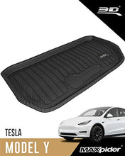 Load image into Gallery viewer, 3D MAXpider All-Weather Front Trunk Mat for Tesla Model Y 2020-2021 Premium Custom Fit Frunk Cargo Liner

