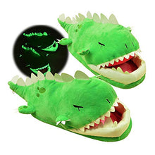 Load image into Gallery viewer, Lazi Group Glow in Dark Slipper (Large) Green
