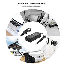 Load image into Gallery viewer, BTF-LIGHTING AC100-240V to DC12V10A Max120W 9A 8A 7A 6A 5A 4A 3A 2A 1A Power Supply Adapter Converter with 5.5x2.1mm DC Output Jack for WS2815 WS2811 5050 3528 5630 FOB COB etc LED Strip Module Light
