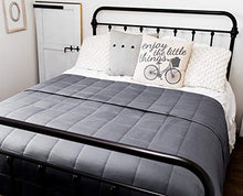 Load image into Gallery viewer, Weighted Blanket King Size 20 lbs 88x104" | BUYERS TIP: Blankets Smaller Than 88x104" are not True King Size | 400 Thread Count Ultra Soft | Perfect for Couples and California King Beds
