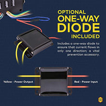 Load image into Gallery viewer, SWBX42 12V Rocker Switch Box [4 x 15A ON/OFF] [2 x 5A Momentary] [70 Amp Max.] [Backlit LED] 12 Volt DC SPST Rocker Toggle Switch Panel Box for Auto Automotive Lights Car Marine Boat Truck
