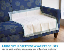 Load image into Gallery viewer, Medline Heavy Absorbency Underpads, 36" x 36" Quilted Fluff and Polymer Disposable Underpad, 50 Per Case, Great Protection as Bed Pads and Pee Pads

