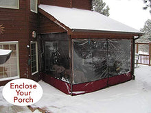 Load image into Gallery viewer, Mybecca Clear Marine Vinyl 10 Gauge 54-Inch Wide Sold by Roll, (5 Yards)
