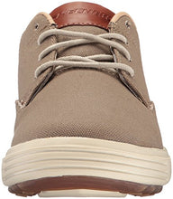 Load image into Gallery viewer, Skechers mens Porter Zevelo Oxford, Khaki Canvas, 9 X-Wide US
