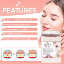 Load image into Gallery viewer, Jelly Mask for Skin Care - Rose Gel Face Mask for Instant Hydration - Jelly Face Mask Peel Off - Facial Skin Care Product for Smoothing, Moisturizing, Cleansing

