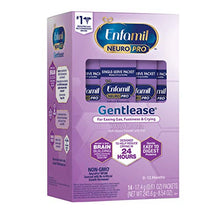 Load image into Gallery viewer, Enfamil NeuroPro Gentlease Baby Formula Gentle Milk Powder, 14 single serve packets (17.4 gram each) - MFGM, Omega 3 DHA, Probiotics, Iron &amp; Immune Support
