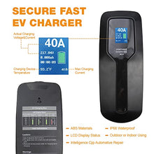 Load image into Gallery viewer, BESENERGY EV Charger Level 2 40Amp NEMA14-50 220V-240V Upgraded Portable EV Charging Cable Faster Charging Station, Electric Vehicle Charger Compatible with All EV Cars
