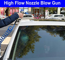 Load image into Gallery viewer, YOTOO 2-Way Air Blow Gun kit with Adjustable Air Flow, Extended Nozzle, High Flow Nozzle and 1/4" NPT Female Quick Plug
