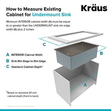 Load image into Gallery viewer, Kraus KHU100-30 Kitchen Sink, 30 Inch, Stainless Steel
