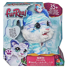 Load image into Gallery viewer, FurReal North The Sabertooth Kitty Interactive Plush Pet Toy, 35+ Sound &amp; Motion Combinations, Ages 4 and Up
