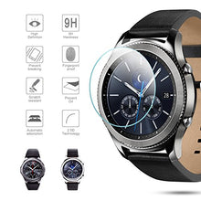 Load image into Gallery viewer, Diruite 4-Pack for Samsung Gear S3 Screen Protector Tempered Glass [2.5D 9H Hardness] [Anti-Scratch] [Bubble-Free]
