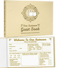 Load image into Gallery viewer, Maad Bathroom Guest Book - Funny Housewarming Gift, Hostess Gift, or White Elephant Gift Idea

