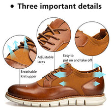 Load image into Gallery viewer, Meijiana Men's Oxford Shoes lace up Casual Shoes Fashion Shoes for Men
