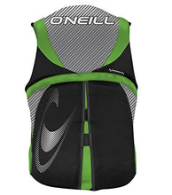 Load image into Gallery viewer, O'Neill Men's Reactor USCG Life Vest BLKLUNDGLO SM, Black/Lunar/Day-Glo,Small
