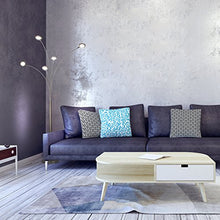 Load image into Gallery viewer, Brightech Orion 5 - Super Bright, Modern LED Arc Lamp - 5 Adjustable Arms &amp; Light Heads Arch Over the Couch - Standing Tree Lamp for Living Rooms - Hanging Lighting - Satin Nickel (Silver)
