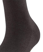 Load image into Gallery viewer, FALKE Women's Family Knee-High Socks, Cotton, Ladies Thin Long Sock Plain For All Seasons Work Or Casual Looks, Brown (Dark Brown 5239), 39-42 (US 6.5-9), 1 Pair, (46690)
