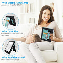 Load image into Gallery viewer, KANNIL Stand Case for 6.8" All-New Kindle Paperwhite(11th Generation, 2021)，Kindle Paperwhite Signature Edition, PU Leather Smart Cover with Auto Sleep Wake, Card Slot and Hand Strap (Z-G-Floral)
