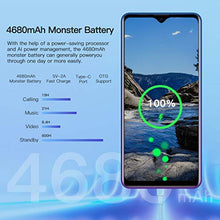Load image into Gallery viewer, Unlocked Smartphone Blackview A80 Pro, 6.49 inch HD+, 4GB RAM+64GB ROM with 4680mAh Big Battery, 4G Dual SIM for AT&amp;T, T-Mobile, Cricket Phone,13MP Quad Rear Camera, Android 9.0 Unlocked Cell Phones
