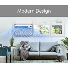 Load image into Gallery viewer, LG 6,000 BTU High Efficiency Window AC, Cools 250 Sq.Ft. (10' x 25' Room Size), Quiet Operation, Electronic Control with Remote, 3 Cooling &amp; Fan Speeds, 4-Way Air Deflection, Auto Restart, 115V
