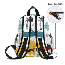 Load image into Gallery viewer, Cute Kid's Toddler Backpack Dinosaur Schoolbag for Boys Girls,Kindergarten Children Bag Preschool Nursery Travel Bag with Chest Clip((Dino Scandinavian Style))

