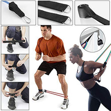 Load image into Gallery viewer, Donobi Resistance Bands Set, 150Lbs Workout Bands for Men Women Fitness,Natural Latex Tension Rope, Resistance Training Exercise Bands,Yoga-Pilates Office Home Gym Workout Fitness Equipment (150)
