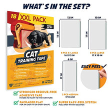 Load image into Gallery viewer, Panther Armor Cat Scratch Deterrent Tape – Double Sided Sofa Anti Scratching Sticky Tape – Couch Corner Anti Cat Scratch Furniture Protectors from Cats - Cat Couch Protector - Couch Protector for Cats
