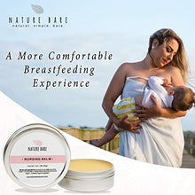 Load image into Gallery viewer, Nipple Cream for Breastfeeding - Natural Nipple Butter - Vegan Breast Balm for New Mama &amp; Baby | Nursing and Dry Skin - Nipple Salve | Earth Friendly | 1oz
