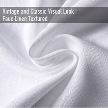 Load image into Gallery viewer, White Sliding Door Curtains 100% Blackout Extra Wide Curtain Panels Sliding Glass Door Curtains Thermal Insulated Patio Door Curtains(W100 x L84 1 Panel, White)
