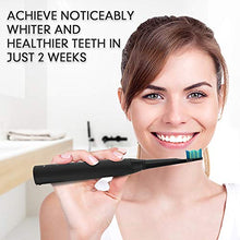 Load image into Gallery viewer, Electric Toothbrush - Dentist Recommended Smart Sonic Toothbrush with 5 Modes, 8 Dupont Brush Heads &amp; Travel Case Included, USB Fast Charging, Black

