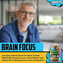 Load image into Gallery viewer, Hemp Gummies - 2 000 000, 60 Sweets - Stress, Insomnia &amp; Anxiety Relief - Made in USA - Tasty &amp; Relaxing Herbal Gummies - Premium Extract - Mood &amp; Immune Support - Omega 3-6-9 Complex
