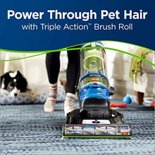 Load image into Gallery viewer, BISSELL Cleanview Rewind Pet Bagless Vacuum Cleaner, 2489, Blue
