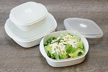 Load image into Gallery viewer, Calypso Basics by Reston Lloyd 6-Piece Microwave Cookware, Steamer and Storage Set, White
