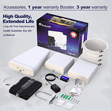 Load image into Gallery viewer, SolidRF Cell Phone Booster for Home Up to 8, 000 sq ft Dual Interior Antennas Office Multiroom | Verizon, AT&amp;T, T-Mobile, Sprint &amp; More Signal Plus Cell Signal Booster Kit
