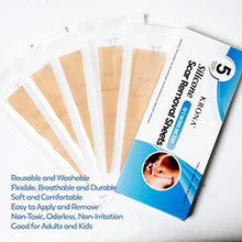 Load image into Gallery viewer, KRONA Medical Silicone Scar Removal Sheets [Set of 5] - Fast &amp; Effective on Keloid, Surgery, Burn, Acne, C-Section Scars
