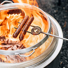 Load image into Gallery viewer, Solo Stove Stainless Steel Ranger Fire Pit Spark Screen with guilds Shield Protector Mesh Protective Spark Screen for Backyard and Outdoor fire pits Stops Hot Embers
