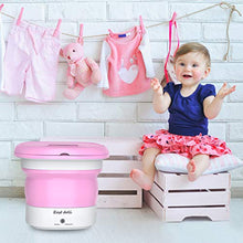 Load image into Gallery viewer, Portable Washing Machine, Mini Folding Washing Machine, Lightweight Convenient Washer for Camping, Travelling, Apartment Dorm, Gift for Friend or Family

