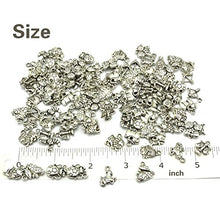 Load image into Gallery viewer, JIALEEY Wholesale Bulk Lots Jewelry Making Silver Zodiac Sign Charms Smooth Tibetan Silver Metal Horoscope Charms Pendants DIY for Necklace Bracelet Jewelry Making and Crafting, 9 Sets 108 PCS
