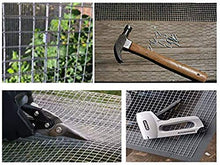 Load image into Gallery viewer, Amagabeli 48x50 Hardware Cloth 1/4 inch Square Galvanized Chicken Wire Welded Fence Mesh Roll Raised Garden Bed Plant Supports Poultry Netting Cage Wire Snake Fence

