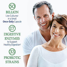 Load image into Gallery viewer, Garden of Life RAW Probiotics Colon Care Shelf Stable - 50 Billion CFU Guaranteed Through Expiration - Once Daily - Certified Non-GMO &amp; Gluten Free - No Refrigeration, 30 Vegetarian Capsules
