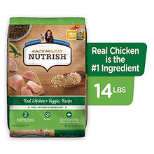 Load image into Gallery viewer, Rachael Ray Nutrish Premium Natural Dry Dog Food, Real Chicken &amp; Veggies Recipe, 14 Pounds (Packaging May Vary)
