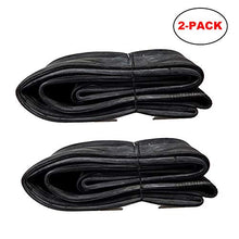 Load image into Gallery viewer, ZUKKA 27.5 Inch Bike Tube, 48 mm Schrader Valve Bicycle Inner Tubes,Tire Width Fit Range 1.95-Inch to 2.125-Inch MTB Mountain Cycling Replacement Tubes/Black (2 Pack)
