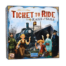 Load image into Gallery viewer, Ticket to Ride Rails &amp; Sails Board Game | Family Board Game | Board Game for Adults and Family | Train Game | Ages 10+ | For 2 to 5 players | Average Playtime 60-120 minutes | Made by Days of Wonder
