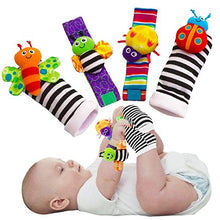 Load image into Gallery viewer, Baby Infant Rattle Socks Toys 3-6 to 12 Months Girl Boy Learning Toy
