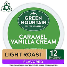Load image into Gallery viewer, Green Mountain Coffee Roasters Caramel Vanilla Cream Keurig K-Cup Coffee, 12 ct
