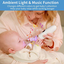 Load image into Gallery viewer, Baby Nasal Aspirator | Baby Nose Sucker | Baby Nose Cleaner, Automatic Booger Sucker for Baby, Rechargeable, with Pause &amp; Music &amp; Light Soothing Function
