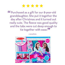 Load image into Gallery viewer, Melissa &amp; Doug Flower Fleece Quilt
