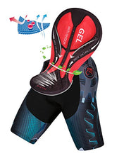 Load image into Gallery viewer, Hot Rides Men's Quick Dry Cycling Jersey And 3D Gel Padded Shorts Set Gears Printed X-Large
