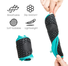Load image into Gallery viewer, JOXOLO Womens Water Shoes Quick-Dry Barefoot Beach Slip-on Aqua Socks Water Shoes for Women Size 4.5
